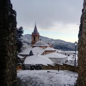 El Peñón v zime