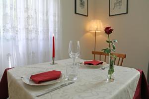 Nápoje v ubytování Villa del Gusto