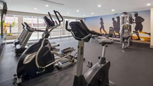 Fitness center at/o fitness facilities sa Holiday Inn Brookfield - Milwaukee, an IHG Hotel