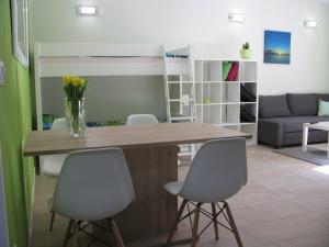 Posezení v ubytování Apartments Reida
