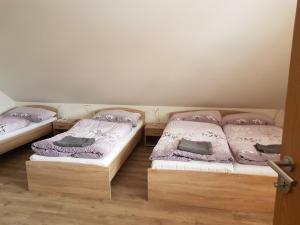 Voodi või voodid majutusasutuse Apartmány TAS toas