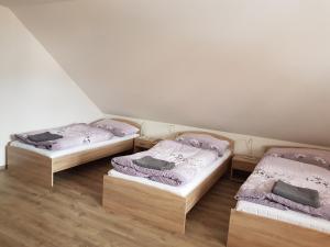 Voodi või voodid majutusasutuse Apartmány TAS toas