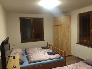Voodi või voodid majutusasutuse Apartmány TAS toas
