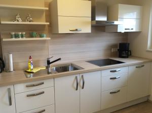 Η κουζίνα ή μικρή κουζίνα στο Appartement am Universitätscampus
