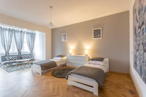 Postel nebo postele na pokoji v ubytování Hostel Zakątek ulica Grunwaldzka
