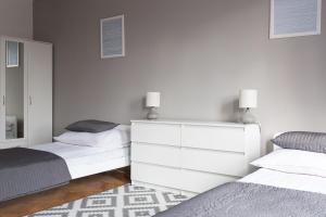 Postel nebo postele na pokoji v ubytování Hostel Zakątek ulica Grunwaldzka