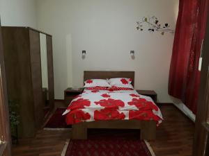 Postel nebo postele na pokoji v ubytování Motor House Unirii