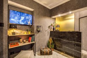 A television and/or entertainment centre at PAX hotel