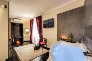 A television and/or entertainment centre at PAX hotel