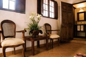 Posezení v ubytování Hacienda La Moreda Hotel Boutique & Spa