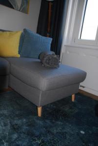 Ein Sitzbereich in der Unterkunft My Home in Vienna - Smart Apartments - Margareten