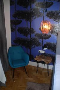 Ein Sitzbereich in der Unterkunft My Home in Vienna - Smart Apartments - Margareten
