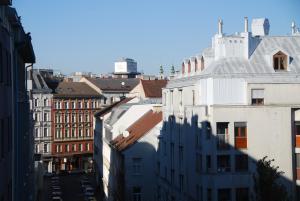 Ein allgemeiner Blick auf Wien oder ein Stadtblick von der Ferienwohnung aus