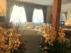 Postel nebo postele na pokoji v ubytování Hotel Internazionale Gorizia