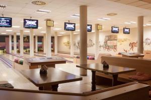 TV a/nebo společenská místnost v ubytování Hotel 3 Linden