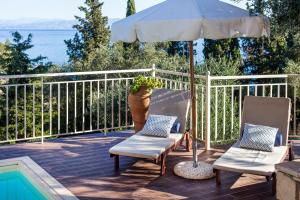 Balkón nebo terasa v ubytování Villas Muscalas by Konnect, 200m from the Beach