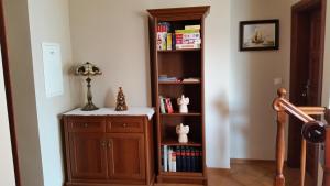 Knihovna v bed and breakfast