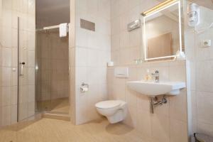Koupelna v ubytování Hotel 3 Linden