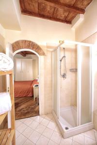 Koupelna v ubytování Hotel Villa San Michele + 37 fotografií