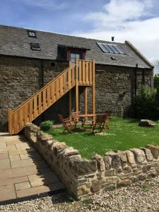 Zahrada ubytování Hayloft Edinburgh