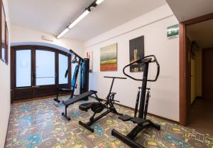 Palestra o centro fitness di Limone Palace Aparthotel