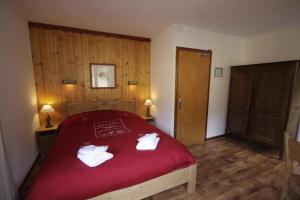 Postel nebo postele na pokoji v ubytování Esprit Montagne