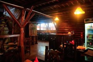 Restaurace v ubytování La Posada de Mindo