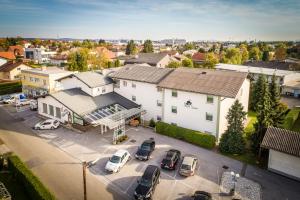 Byggingin sem hótelið er í