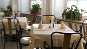 Majoituspaikan Hotel Csejtei ravintola tai vastaava paikka