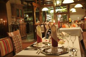 Restaurace v ubytování Flair Hotel Werbetal