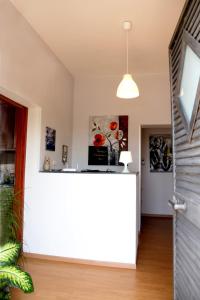 Kuchyň nebo kuchyňský kout v ubytování B&B Caffelletto - Papardo
