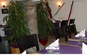 Restoran või mõni muu söögikoht majutusasutuses Gasthof Raben