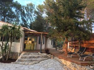 Zahrada ubytování Gîte le Figuier