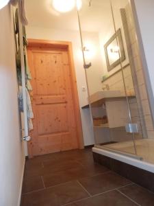 Koupelna v ubytování Casa Emmi
