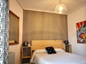 Postel nebo postele na pokoji v ubytování Hostal Alcántara