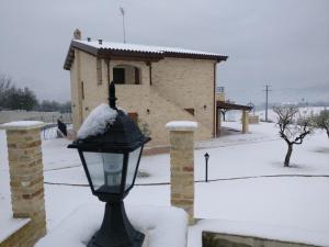 B&B L' Antica Fonte during the winter