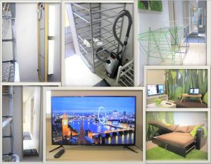 TV a/nebo společenská místnost v ubytování Scandian Apartments - City Hub Tallinn