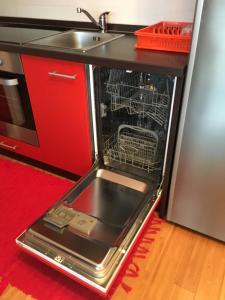 Kuchyň nebo kuchyňský kout v ubytování Apartment Tihana