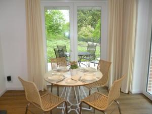 Κήπος έξω από το Ferienwohnung Hamburg-Rosengarten