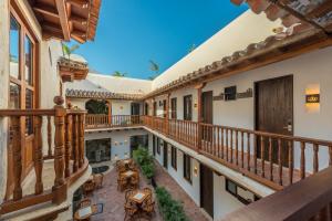 Balkón nebo terasa v ubytování Getsemani Cartagena Hotel