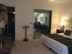 Χώρος καθιστικού στο Casa Tiradentes - apto 1