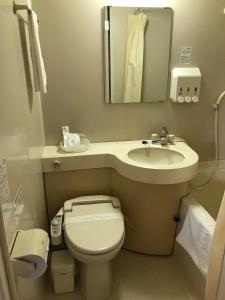 Koupelna v ubytování Okazaki Ohwa Hotel