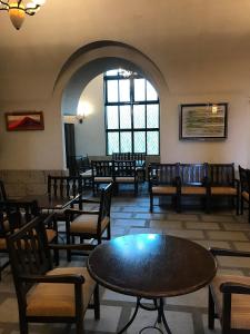 Posezení v ubytování Okazaki Ohwa Hotel