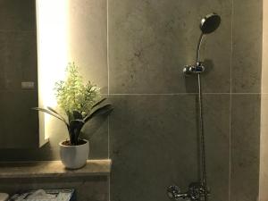 Koupelna v ubytování Astra Suites Central