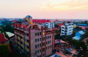 Nespecifikovaný výhled na destinaci Siem Reap nebo výhled na město při pohledu z hotelu