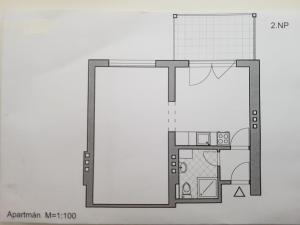 Plán poschodí v ubytovaní Apartmán 7