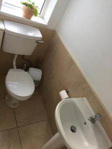 Kylpyhuone majoituspaikassa Westport Holiday Home