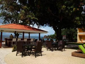 Patio atau area outdoor lain di Sunset Shores Beach Hotel