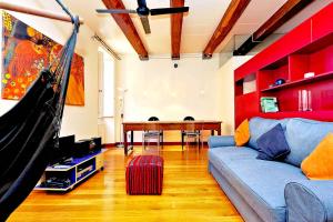 Posedenie v ubytovaní delCINQUE 26 - Loft in Trastevere