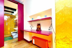 Kúpeľňa v ubytovaní delCINQUE 26 - Loft in Trastevere